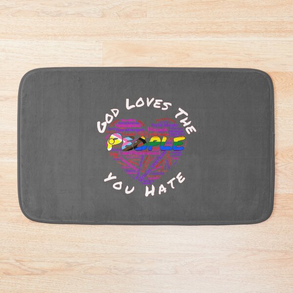 Item preview, God Loves People designed and sold by IAmUU.