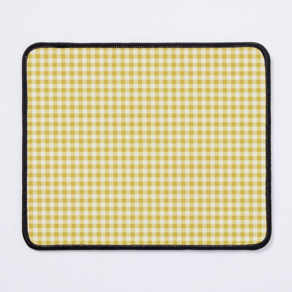 Item preview, XSmall scale of Mustard Yellow Gingham Check Plaid Seamless Repeat Pattern designed and sold by DColourMuse.