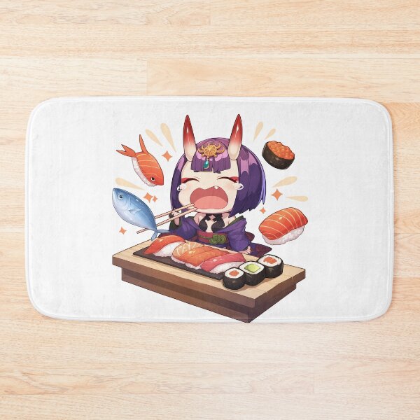 Item preview, Shuten Douji Fate Grand Order Chibi Sushi Sparkles designed and sold by Spraykart.