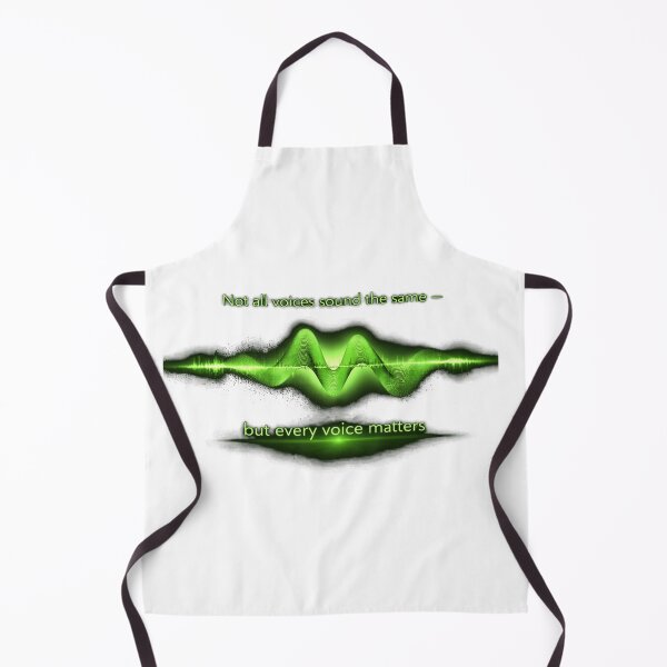 Item preview, Not All Voices Sound the Same – Every Voice Matters Sound Wave Design Green Starburst designed and sold by Mirgonhood.