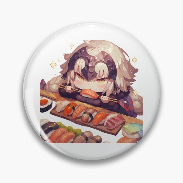 Item preview, Jeanne Darc Alter Fate Grand Order Chibi Sushi Sparkles designed and sold by Spraykart.
