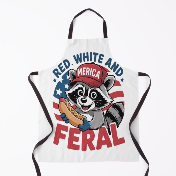 Item preview, Raccoon 4th Of July Patriotic Cute Red White And Feral 5 designed and sold by HaiharryCartoon.