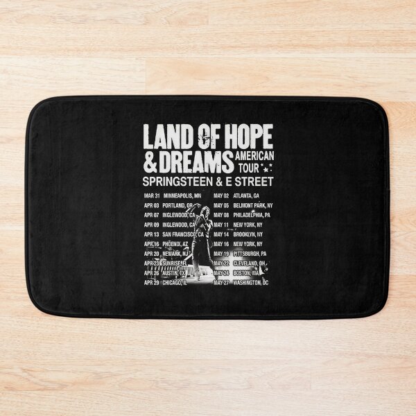 Item preview, Bruce Springsteen Tour 2026, Bruce Springsteen Land Of Hope & Dreams Tour, Bruce Springsteen Fan Gift, Bruce Springsteen  designed and sold by jimfarrepo.