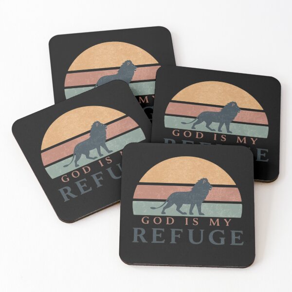 Item preview, God Is My Refuge Christian Strength Design 2 designed and sold by Sunniz.