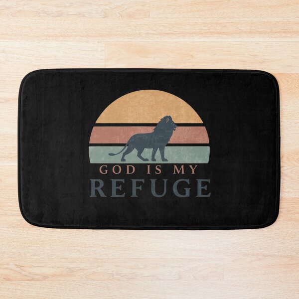 Item preview, God Is My Refuge Christian Strength Design 2 designed and sold by Sunniz.