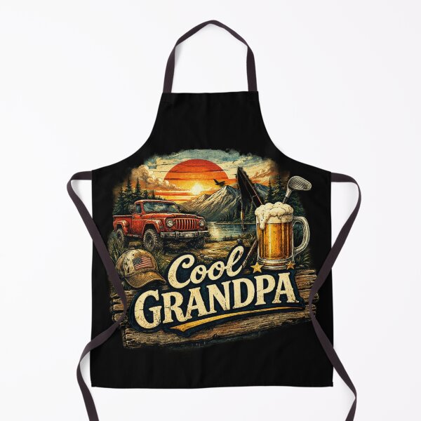 Item preview, Cool Grandpa Shirt – Funny Cool Granddad Tee, Stylish Grandpa Gift designed and sold by TKOprintdesigns.