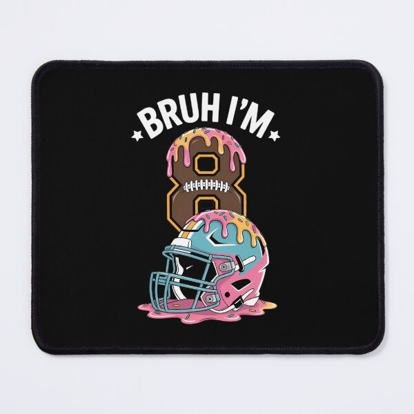 Item preview, CoBruh 8th Birthday Boy Football Ice Cream Drip 8 Year Old Boy designed and sold by PunkNation-Arts.