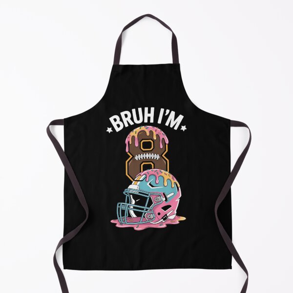 Item preview, CoBruh 8th Birthday Boy Football Ice Cream Drip 8 Year Old Boy designed and sold by PunkNation-Arts.