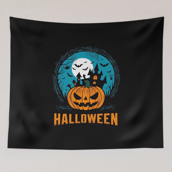 Item preview, halloween beautiful pumpink spooky season designed and sold by PunkNation-Arts.