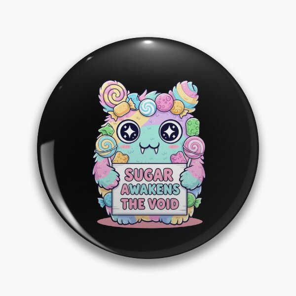 Item preview, "Sugar Awakens the Void" - Cute Candy Monster designed and sold by Cute&B.