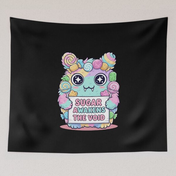 Item preview, "Sugar Awakens the Void" - Cute Candy Monster designed and sold by Cute&B.
