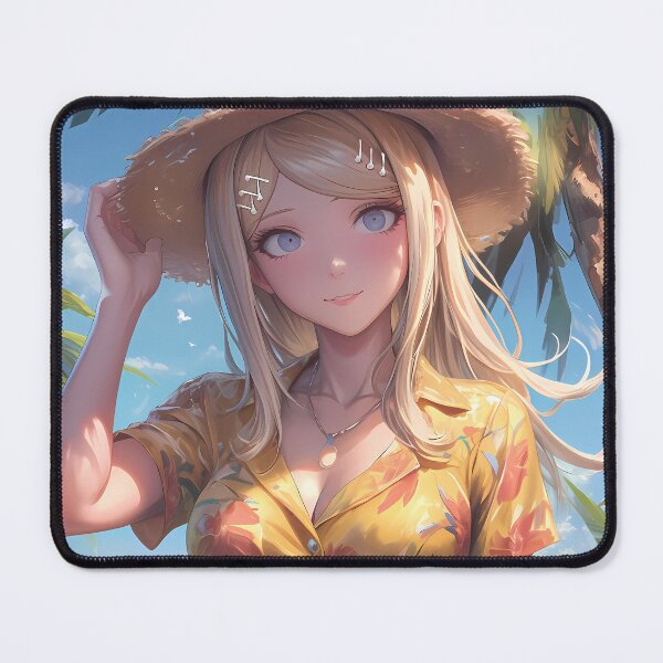 Item preview, Kaede Akamatsu Danganronpa Beach Summer Sunhat Waifu designed and sold by Spraykart.