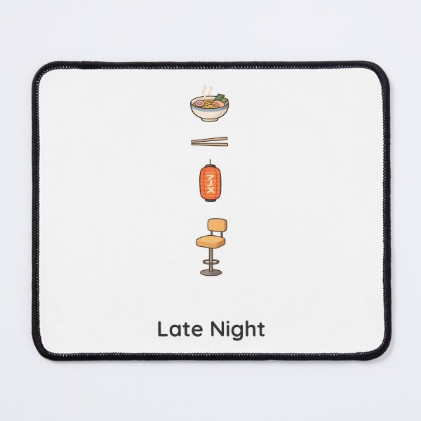 Item preview, Late Night Comfort – Ramen Cozy Night Vibes designed and sold by WorkXPlay.