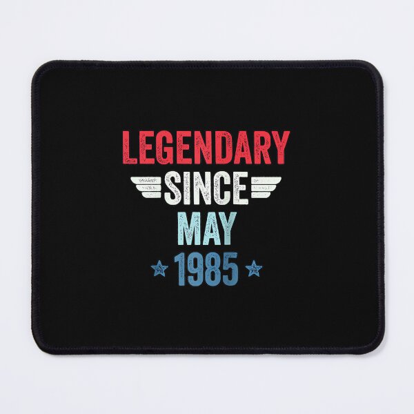 Item preview, Legendary Since May 1985 Raglan Baseball Tee designed and sold by SylviaYLaughlin.