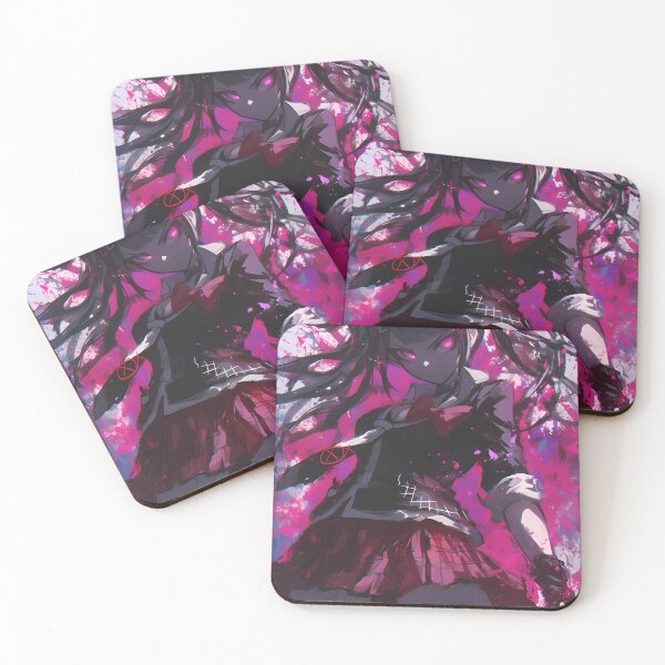 Item preview, Maki Harukawa Danganronpa Neon Pink Gothic Dark Mood designed and sold by Spraykart.