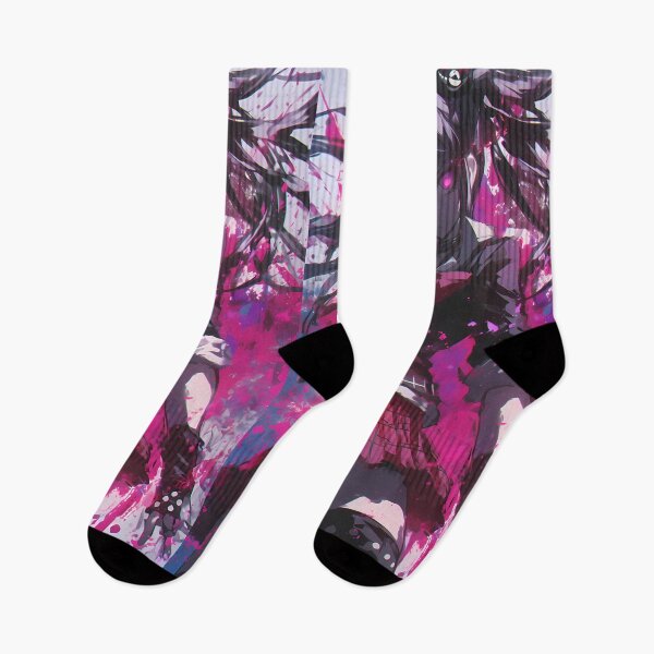 Item preview, Maki Harukawa Danganronpa Neon Pink Gothic Dark Mood designed and sold by Spraykart.