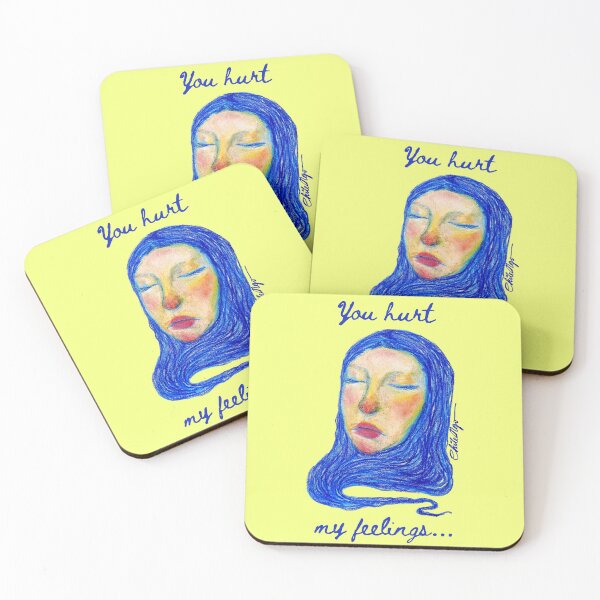 Item preview, You Hurt My Feeling with text designed and sold by Chilli_Paints.