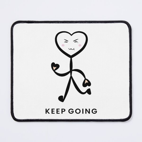 Item preview, Winksy – Soft Heart: Keep Going designed and sold by LluviaStudio.