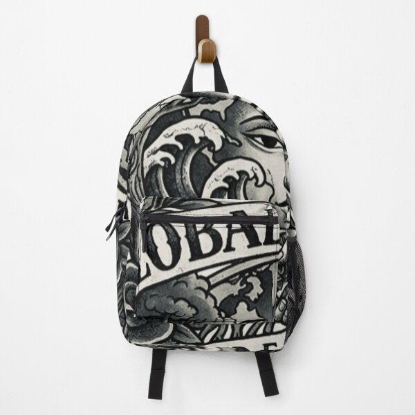Item preview, Mother Earth Unites - Global Citizen Old School Black and Grey Tattoo designed and sold by EARTH PEOPLE.