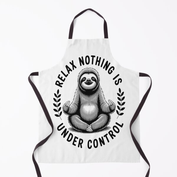 Item preview, Relax Nothing Is Under Control cute Sloth Yoga 1 designed and sold by HaiharryCartoon.