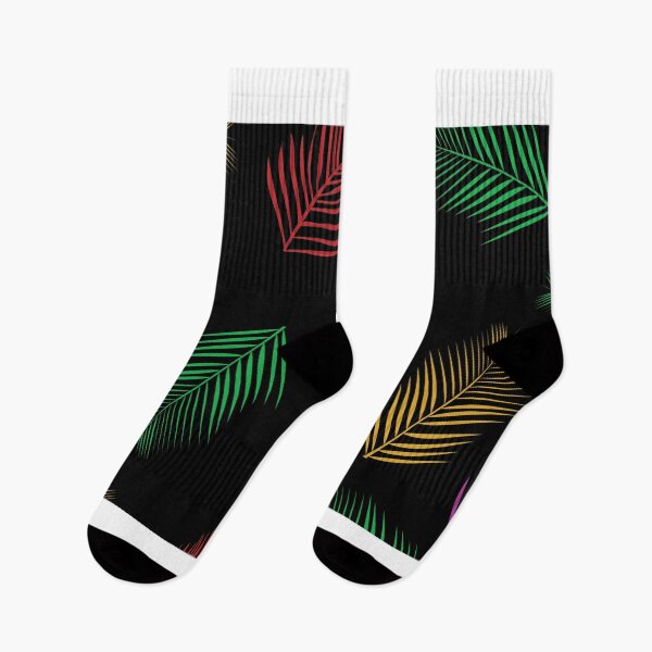Item preview, seamless Hawaiian tropical leaves pattern featuring palm leaves and lush foliage designed and sold by Line-Aura.