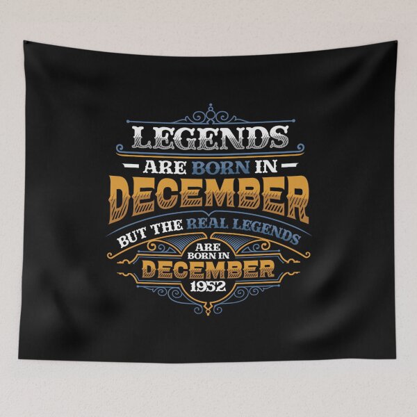 Item preview, Legends Are Born In December 1952 Womens Birthday designed and sold by SylviaYLaughlin.