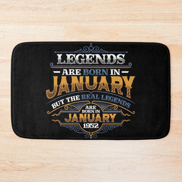 Item preview, Legends are Born in January 1952 Womens Birthday designed and sold by SylviaYLaughlin.