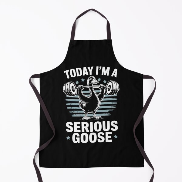 Item preview, Today I'm a serious goose lifting weights gym fitness designed and sold by PunkNation-Arts.