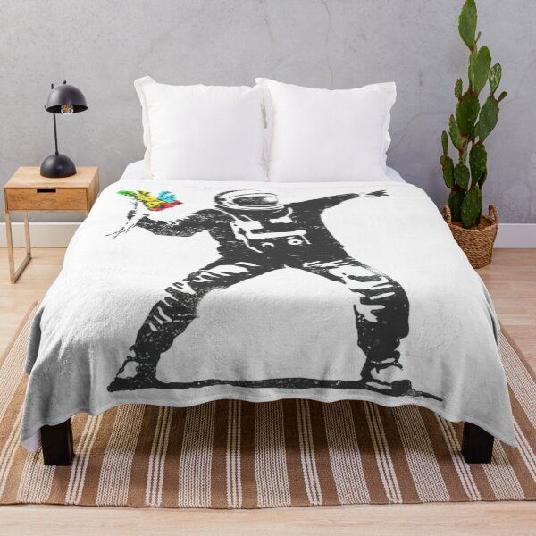 Item preview, Astronaut Throwing Flower designed and sold by ArttMix.