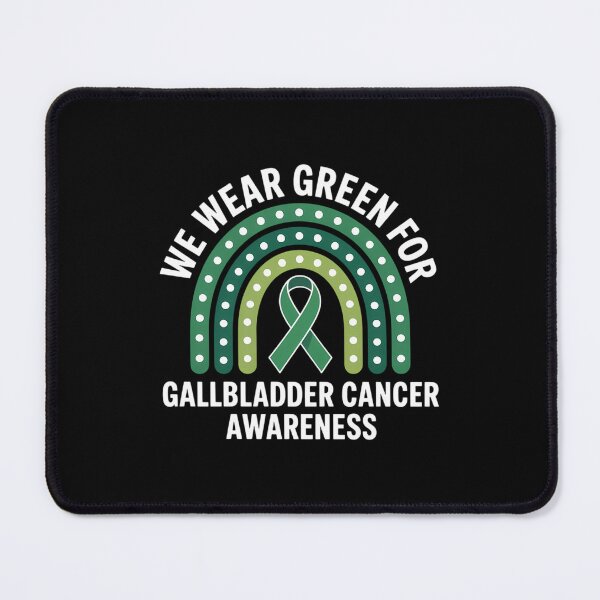 Item preview, We Wear Green For Gallbladder Cancer Awareness Boho Rainbow designed and sold by PunkNation-Arts.