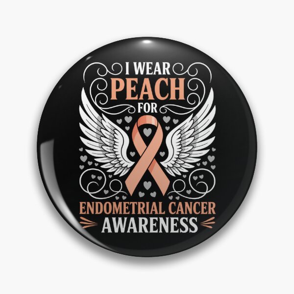 Item preview, Wear Peach For Mom Uterine Cancer Awareness Endometrial designed and sold by PunkNation-Arts.