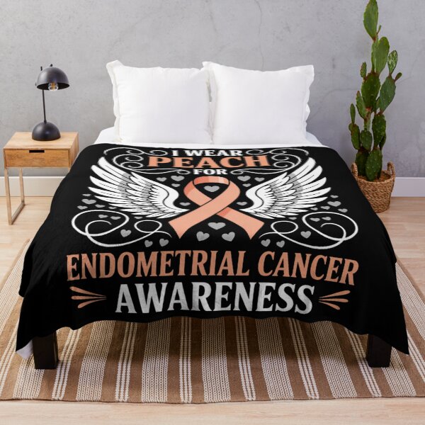 Item preview, Wear Peach For Mom Uterine Cancer Awareness Endometrial designed and sold by PunkNation-Arts.