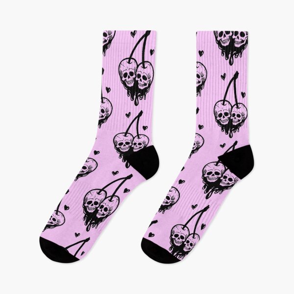 Item preview, Skull Cherries in love designed and sold by ElsaLilian.