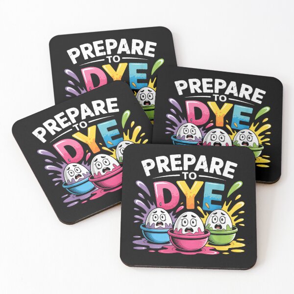 Item preview, Prepare To Dye Funny Easter Eggs Pun Colorful Shirt designed and sold by RuperDelois.