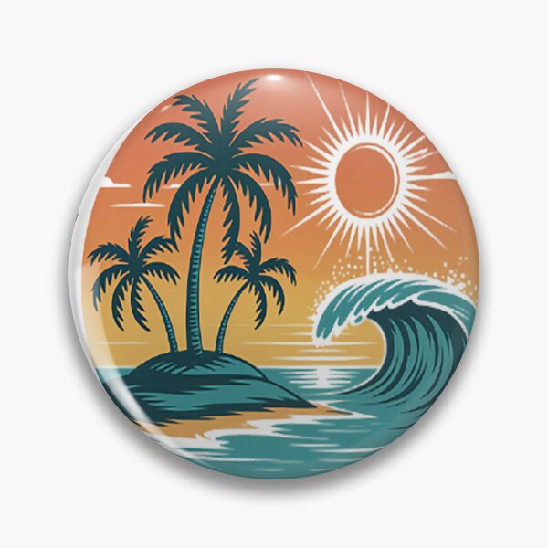 Item preview, Salt Water And Sunshine Tropical Vibes Ocean Lovers designed and sold by TheRetroStyle.