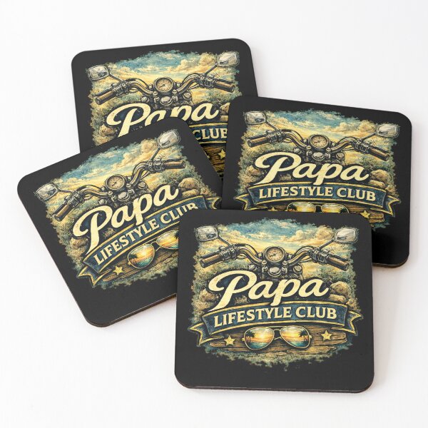 Item preview, Papa Lifestyle Club Shirt – Cool Papa Biker Tee, Motorcycle Grandpa Gift, Vintage Dad Club Shirt designed and sold by TKOprintdesigns.