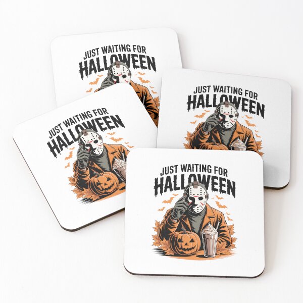 Item preview, quote just waiting for halloween Pumpkins designed and sold by PunkNation-Arts.
