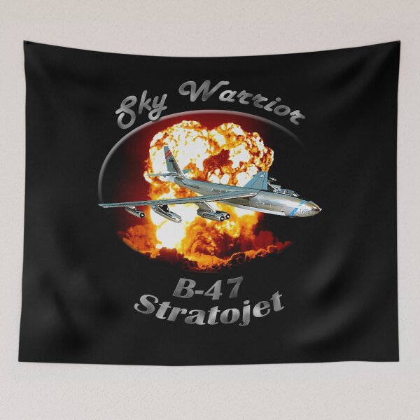 Item preview, B-47 Sky Warrior Bomber T-Shirt designed and sold by Emberglowo.
