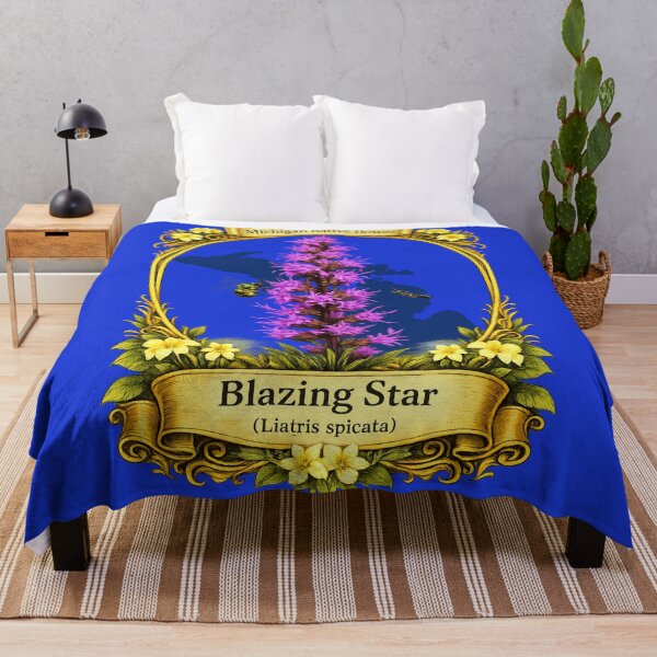 Item preview, Blazing Star (Liatris spicata) designed and sold by FreshWaterWares.