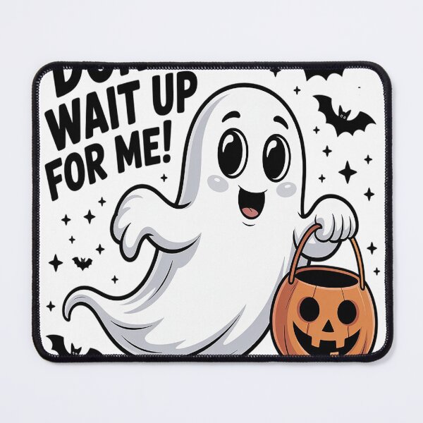 Item preview, Scary Halloween Spook - Don't wait up for me! designed and sold by TheRetroStyle.