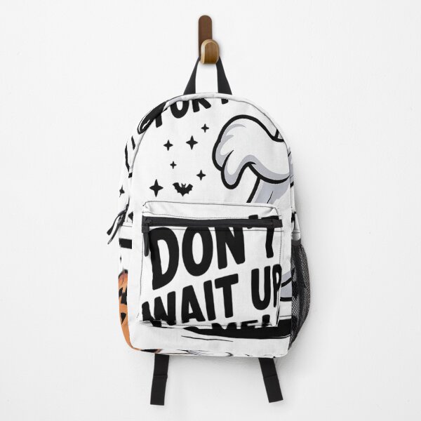 Item preview, Scary Halloween Spook - Don't wait up for me! designed and sold by TheRetroStyle.