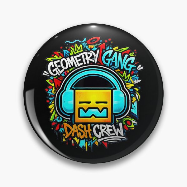 Item preview, Geometry Gang Dash Crew Gamer Kids Colorful Gaming Shirt designed and sold by RuperDelois.