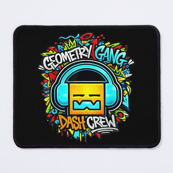 Item preview, Geometry Gang Dash Crew Gamer Kids Colorful Gaming Shirt designed and sold by RuperDelois.