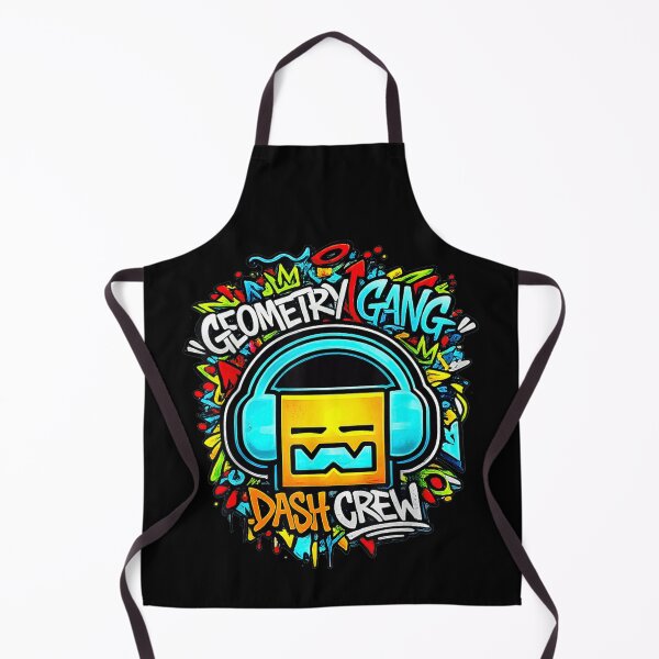 Item preview, Geometry Gang Dash Crew Gamer Kids Colorful Gaming Shirt designed and sold by RuperDelois.