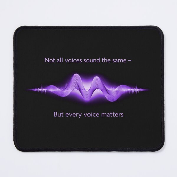 Item preview, Not All Voices Sound the Same – Every Voice Matters Sound Wave Design Purple designed and sold by Mirgonhood.