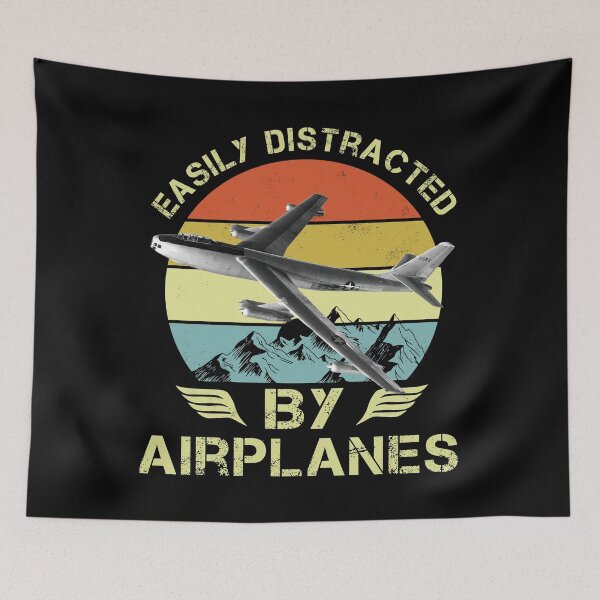 Item preview, Easily Distracted B-47 Airplanes Tee designed and sold by Emberglowo.