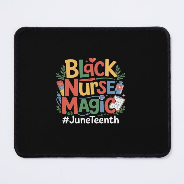 Item preview, Black Nurse Life Juneteenth Emancipation Day designed and sold by Rrettgison.