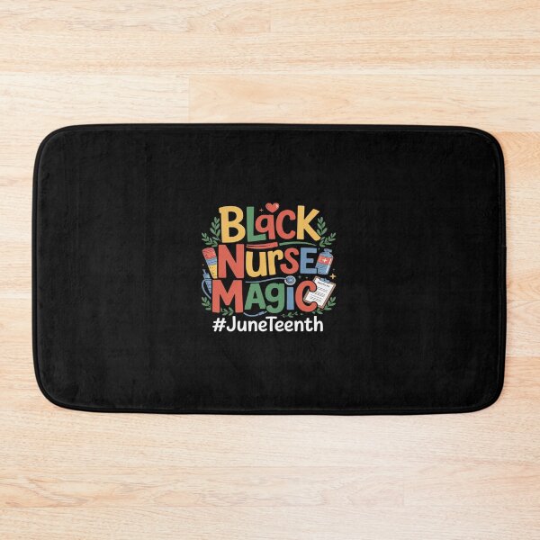 Item preview, Black Nurse Life Juneteenth Emancipation Day designed and sold by Rrettgison.