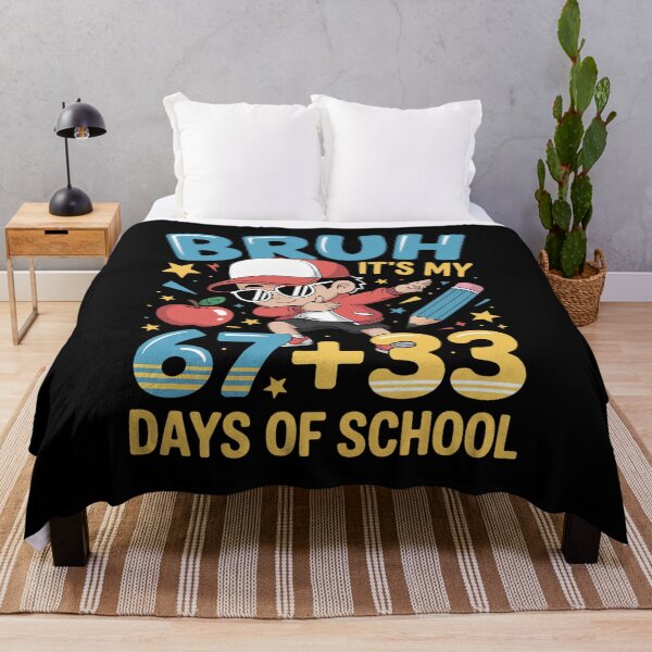 Item preview, Bruh It's My 67 33 Days of School Boys 100th Day of School designed and sold by Rrettgison.