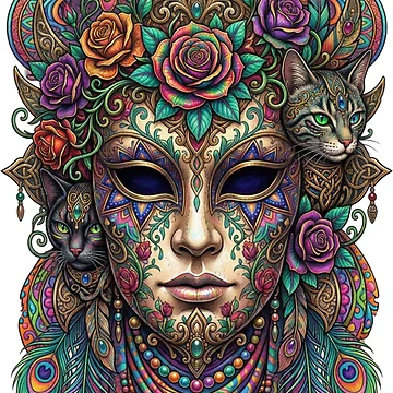 Artwork thumbnail, Chief's Mask by PP&RAINBOW SHOP